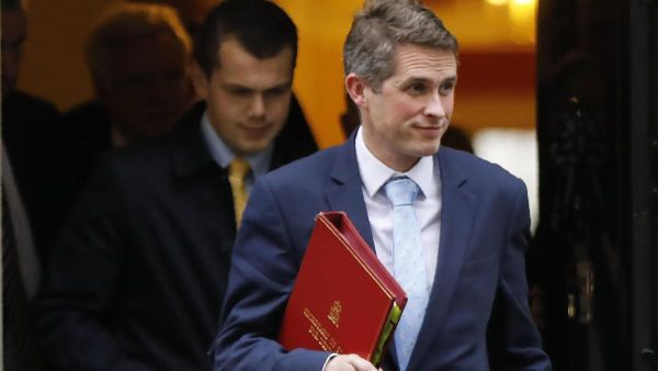 Britain's Defence Secretary Gavin Williamson (AFP/File Photo)	
