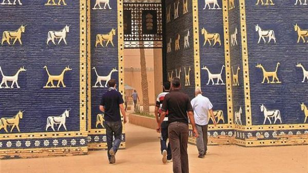 Mesopotamian architecture south of Baghdad (AFP)