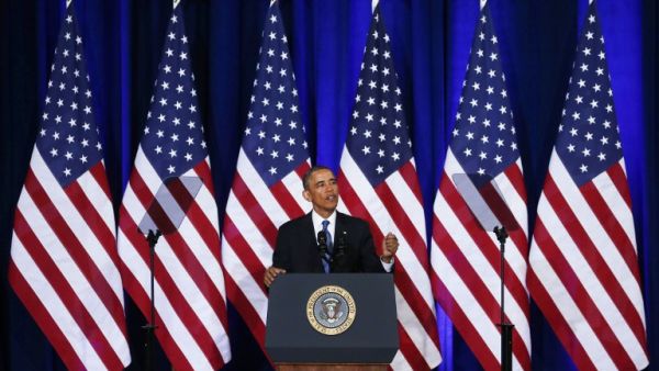 الرئيس الأمريكي باراك أوباما 