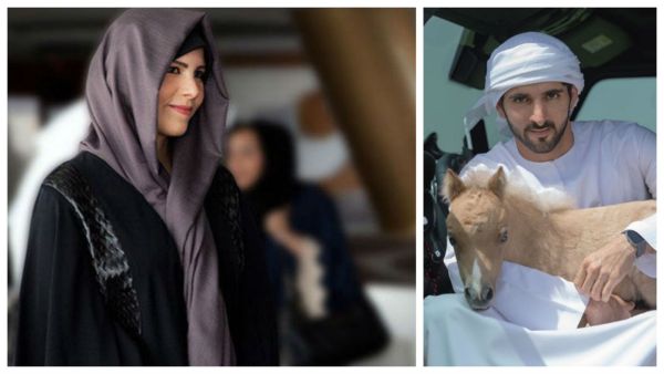 الشيخ فزاع والشيخة لطيفة