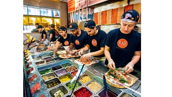 Blaze Pizza 1 Assembly Line Blaze Pizza 1 Assembly Line