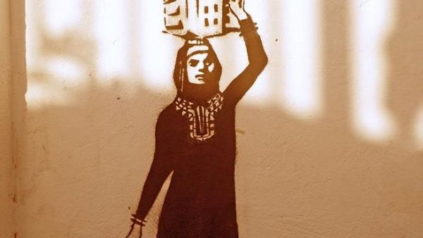 Kaizer's latest work, "The City Lady". (image from his facebook page)