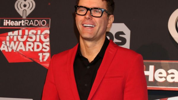 Radio personality Bobby Bones and his professional partner Sharna Burgess were crowned the Season 27 winners of Dancing with the Stars (Source: Kathy Hutchins - Shutterstock)