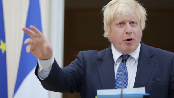 Britain’s Foreign Secretary Boris Johnson (AFP/File Photo)

