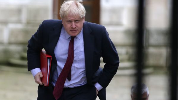 Britain’s Foreign Secretary Boris Johnson (AFP/File Photo)	
