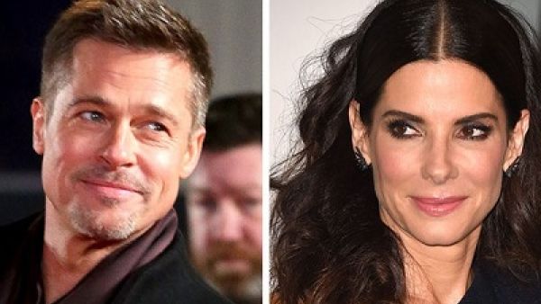 براد بيت وساندرا بولوك في علاقة حب