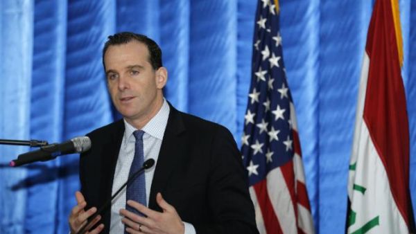 Special Presidential Envoy for the Global Coalition to Counter ISIL, Brett McGurk. (AFP/File)
