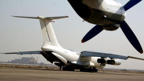 Planes are seen on January 22, 2009 at Baghdad airport in Baghdad, Iraq