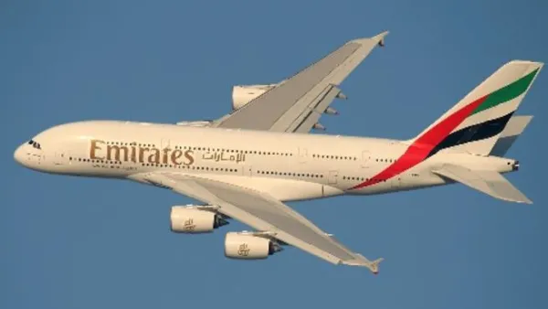 Emirates airlines carries more passengers than any other airline in the Middle East. (Al Bawaba/File)
