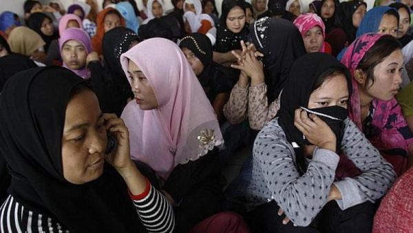The female workers under seven permitted categories are housekeepers, drivers, caregivers, gardeners, babysitters, cooks, and security guards.  (File photo)