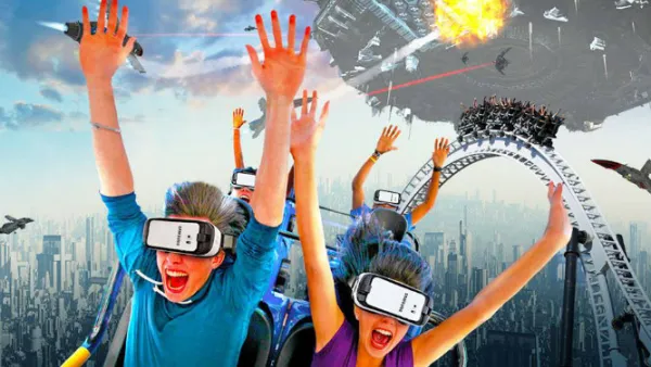 The Authority has teamed up with US-based theme park operator Six Flags, who plans to open at least three parks in the kingdom.  (Six Flags)