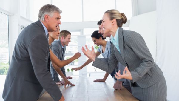 If you’re experiencing stress outside the office, you may have less tolerance for office shenanigans.  (Shutterstock)