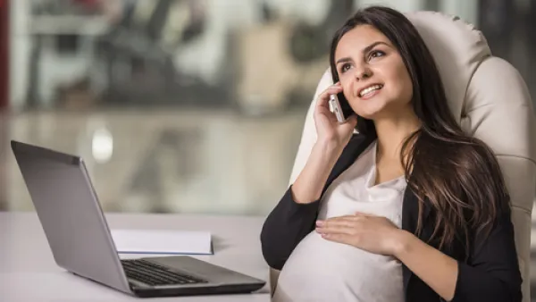 Many companies organize their own pregnancy wellness initiatives.  (Shutterstock)