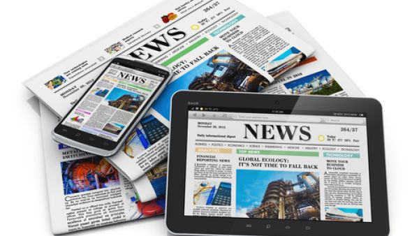 Some newspapers have launched online versions of their own newspapers. (Shutterstock)