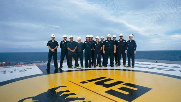 The estimated cost of drilling one well in Zohr concession in the Mediterranean Sea’s deep water is roughly $100m. (File photo)