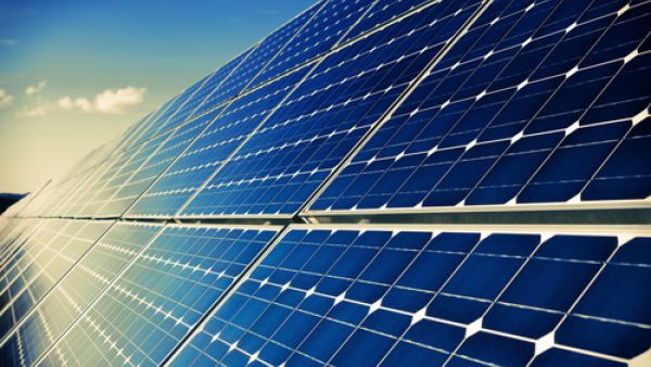 The solar energy will allow residents to operate water pumps and tanks at Abu Zaytun area and will provide water for around 500 people.  (File photo)