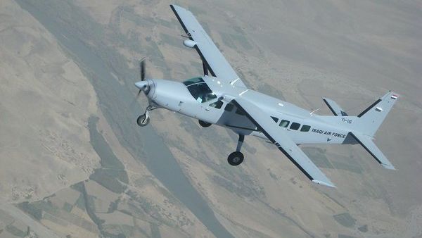 The AC-208 is based off ATK's Cessna 208 Caravan aircraft. It provides intelligence, surveillance and reconnaissance capabilities and can be armed with Hellfire missiles. (Wikimedia Commons)

