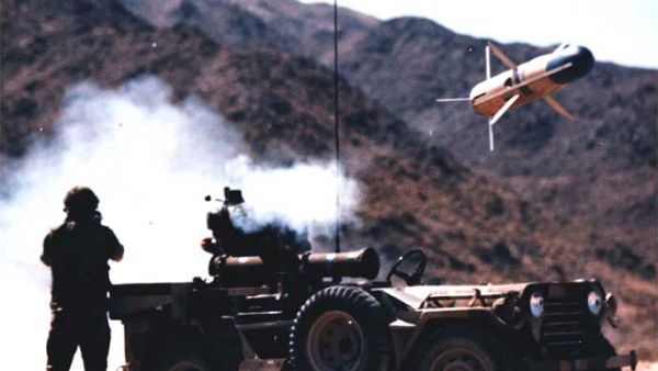 The tube-launched, optically-tracked, wireless-guided (TOW®) Weapon System is the premier long-range, heavy assault-precision anti-armor, anti-fortification and anti-amphibious landing weapon system used throughout the world today. (Wikimedia Commons)