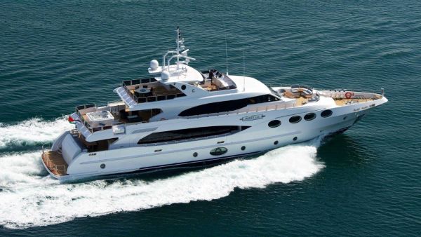 Gulf Craft manufactures about 400 boats a year with 40 to 50 being yachts with an annual turnover of $100 million. (Gulf Craft)