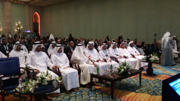 Participants in the Middle East Fraud Conference. (Twitter)