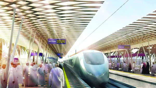 A rendering shows proposed plans for Oman's rail system. (Oman Daily Observer)