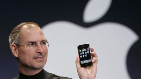 Steve Jobs passed away on October 5, 2011, a day after Cook introduced the iPhone 4S.  (AFP/FIle)