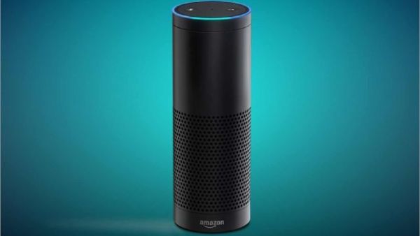 Amazon's Alexa was the first voice assistant to turn up in a compelling consumer product, the Echo speaker, rather than just on a smartphone.  (AFP/Frederic J. Brown)