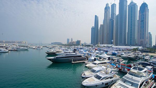 The Dubai International Boat Show will be held February 28-March 4. (Worldofyachts.com)