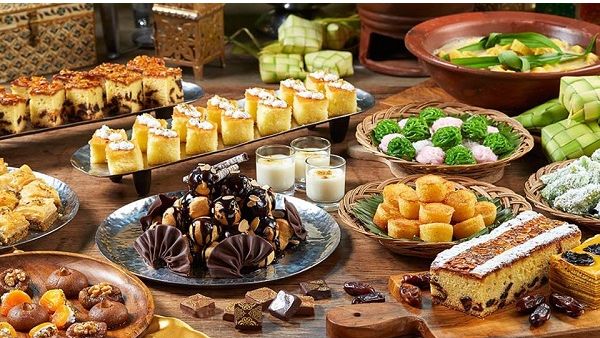 يمكن للزوار الاستمتاع ببوفيه العيد الذي يشتهر به فندق سيتي سنتر روتانا الدوحة والتلذذ بأشهى المأكولات.
