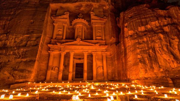 Candle-lit Petra offers tourists amazing stay. (Shutterstock/File Photo)