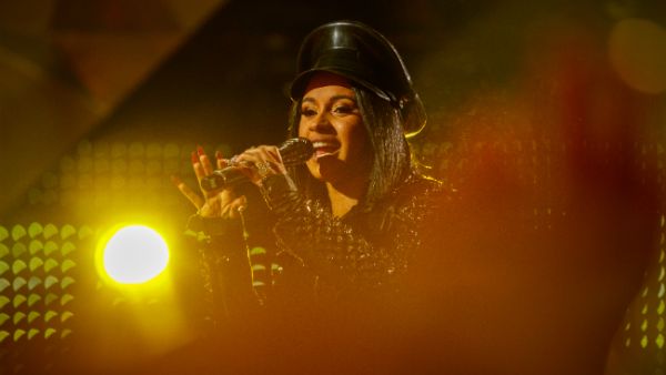 The 'Bodak Yellow' hitmaker claims "nobody gives a f**k" when women in the hip-hop industry speak out about how they were subjected to sexual misconduct. (Source: Christopher Polk - GETTY IMAGES - NORTH AMERICA - AFP)