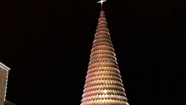 Byblos Christmas Tree (Instagram).