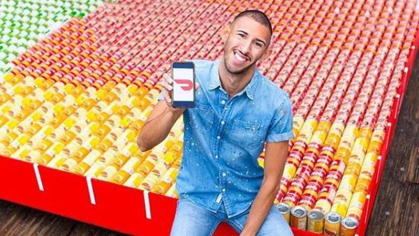  DoorDash broke a Guinness World Record (Twitter)