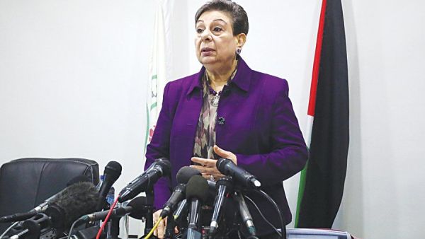 Hanan Ashrawi, Palestinian Liberation Organization (PLO) Executive Committee Member (Twitter)