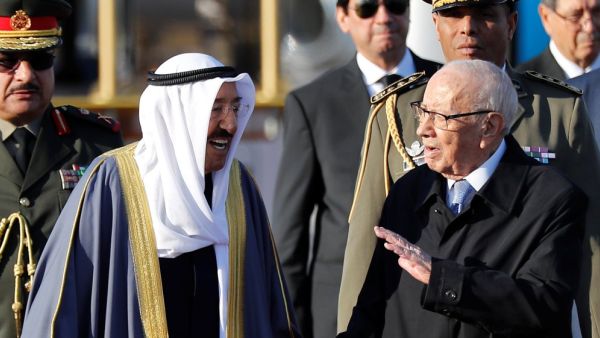  Arab leaders gather in Tunis for league summit  (Twitter)