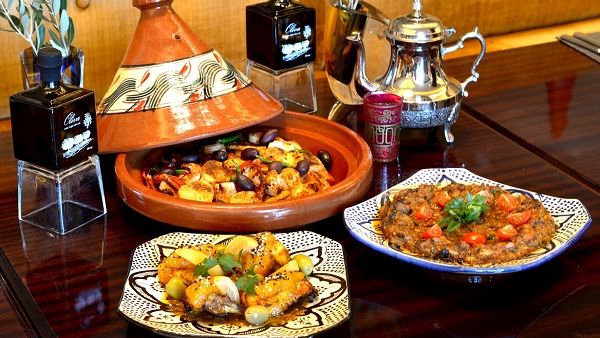 المطبخ المغربي يضم طيف واسع من النكهات الشهية والفريدة من نوعها.
