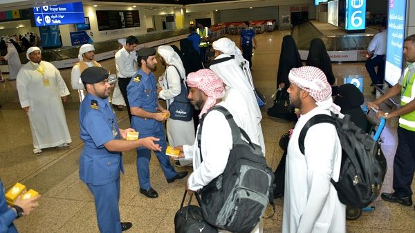 Passenger Operations Department has taken a number of procedures in the three airport terminals to make pilgrims entry a hassle free, simple experience.