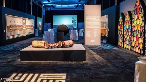 Professional artists who took part in Misk Art 2018. (Twitter)