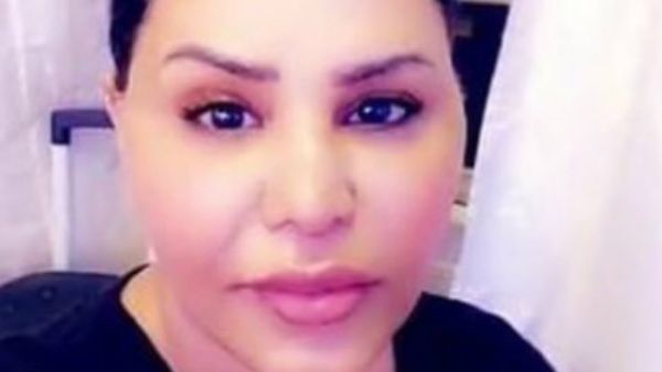 Social media users shared a video in which Ahlam appeared with a puffed up face despite using a filter (Source: snapahlam - Snapchat)