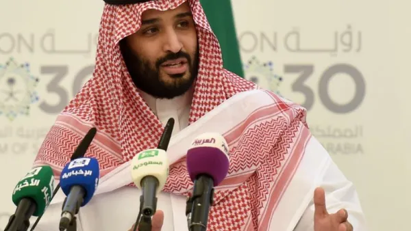 Saudi Arabia's powerful Crown Prince called the Supreme Leader of Iran "the new Hitler of the Middle East" (AFP)