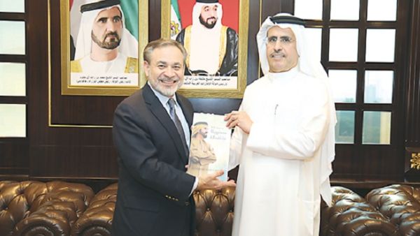 جانب من اللقاء.