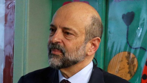 Jordan's Prime Minister Omar Razzaz (Twitter)