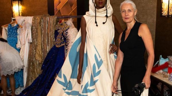 "Dress For Our Time" opening London Arabia Art Fashion Week (Twitter)