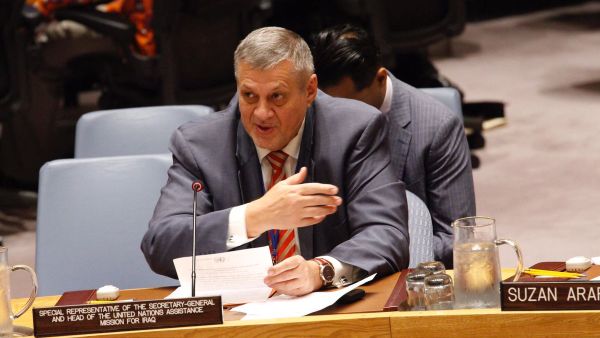 U.N. Secretary-General’s Special Representative for Iraq, Jan Kubis (Twitter)
