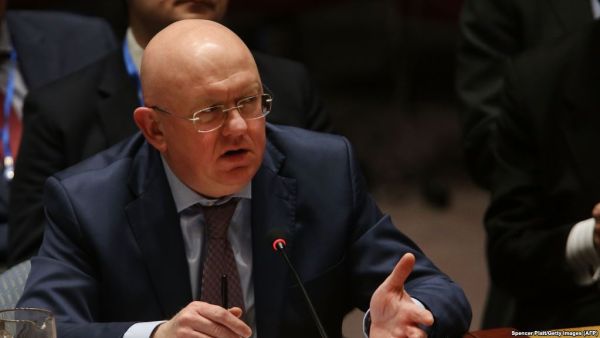 Russian Ambassador to the United Nations Vasily Nebenzya (Twitter)