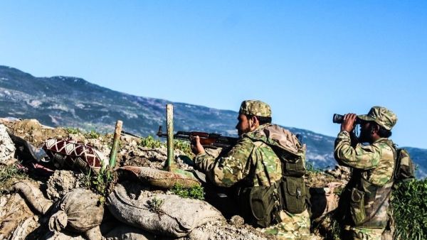 Turkish-backed militants  (Twitter)