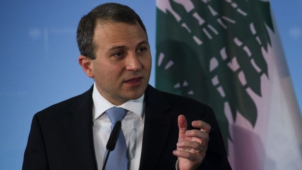 Foreign Minister Gebran Bassil (Twitter)