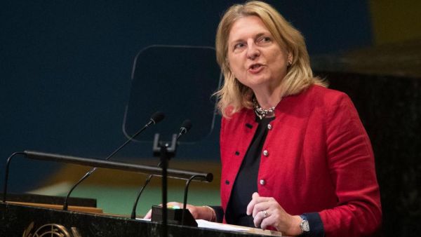 Austrian Foreign Minister Karin Kneissl. (Twitter)