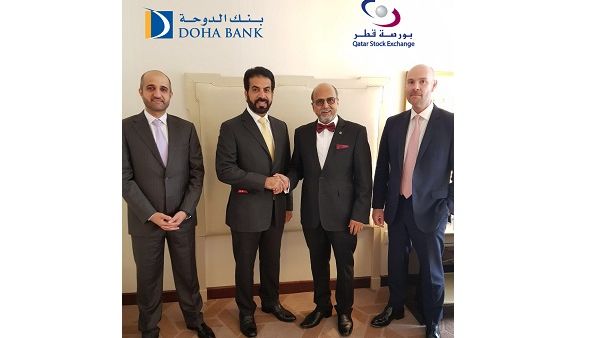 Mr. Abdul Aziz Al - Emadi, Director of the Listing department and Mr. David Challinor, CFO Doha Bank also participated on the sidelines of this Annual Investment Forum.