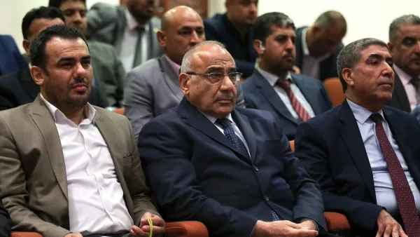 Prime Minister-designate Adel Abdul Mahdi (Twitter)